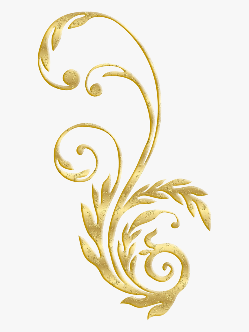 Ornement Doré, HD Png Download