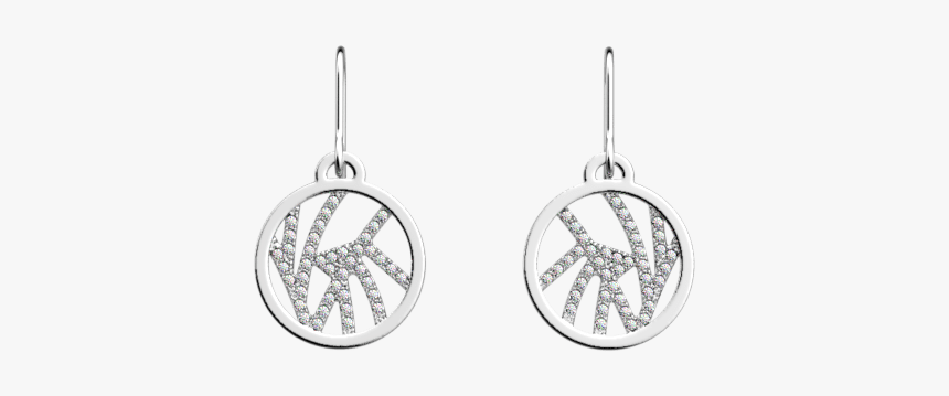 Perroquet Sleeper Earrings, Silver Finish - Earrings, HD Png Download
