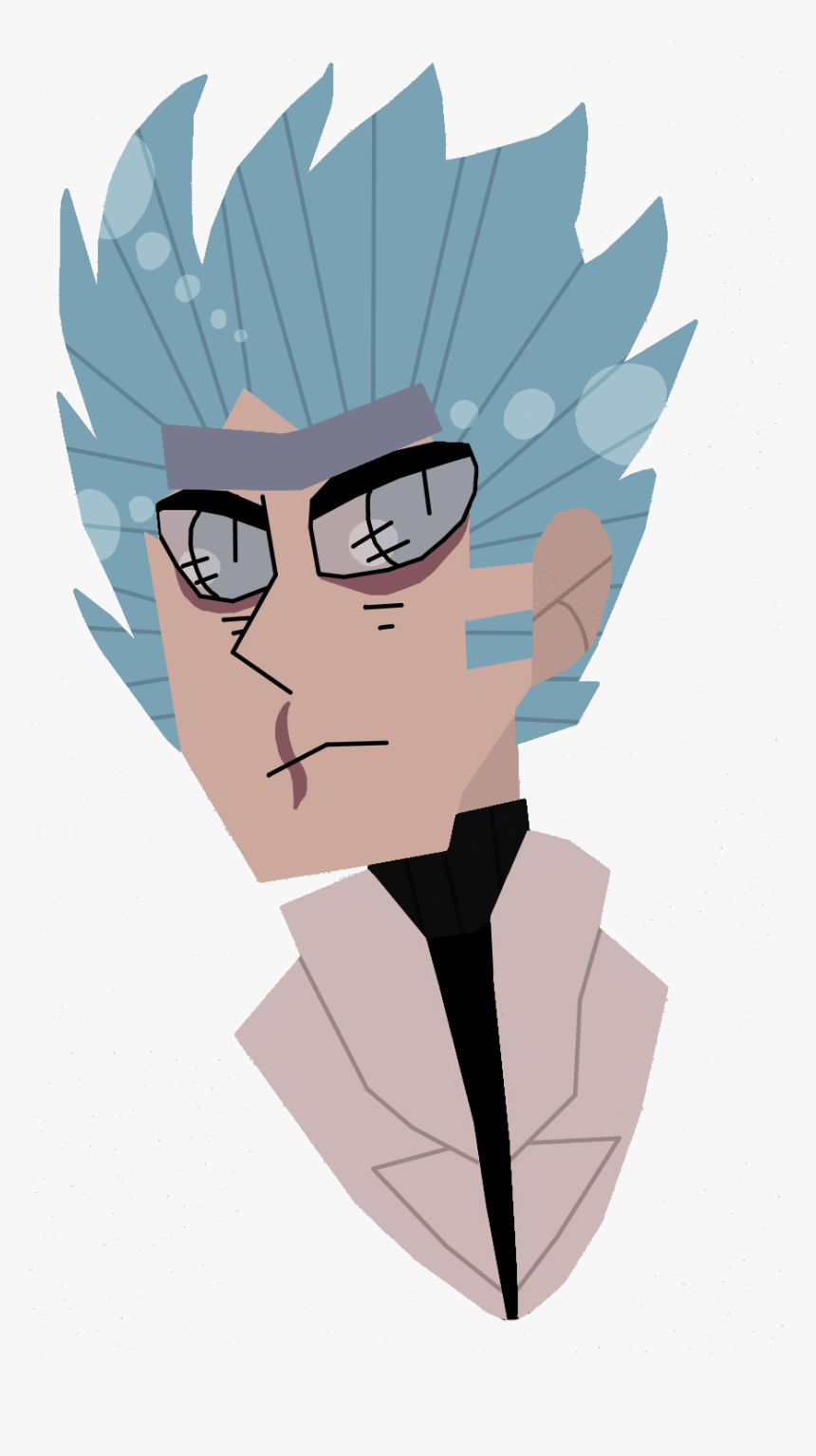 - - Evil Rick - - 
lineless Drawing Request - Cartoon, HD Png Download