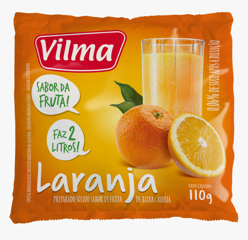Laranja-110g - Vilma Alimentos, HD Png Download