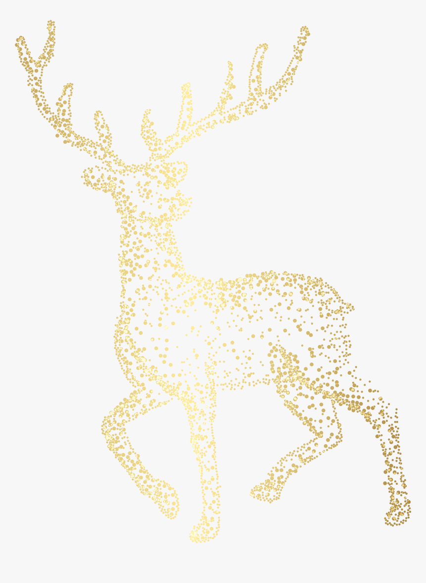 Christmas Deer Ornament Png Clip Art​, Transparent Png