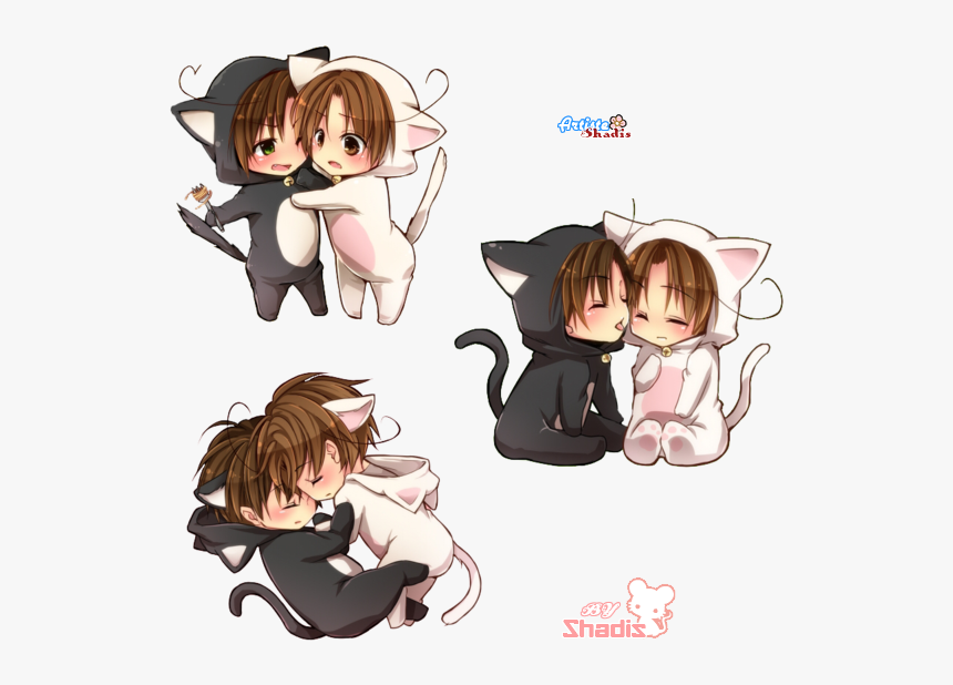 Couple Chibi Kawaii, HD Png Download