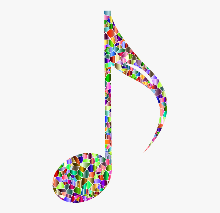 Body Jewelry,shoe,line - Rainbow Music Note Png, Transparent Png