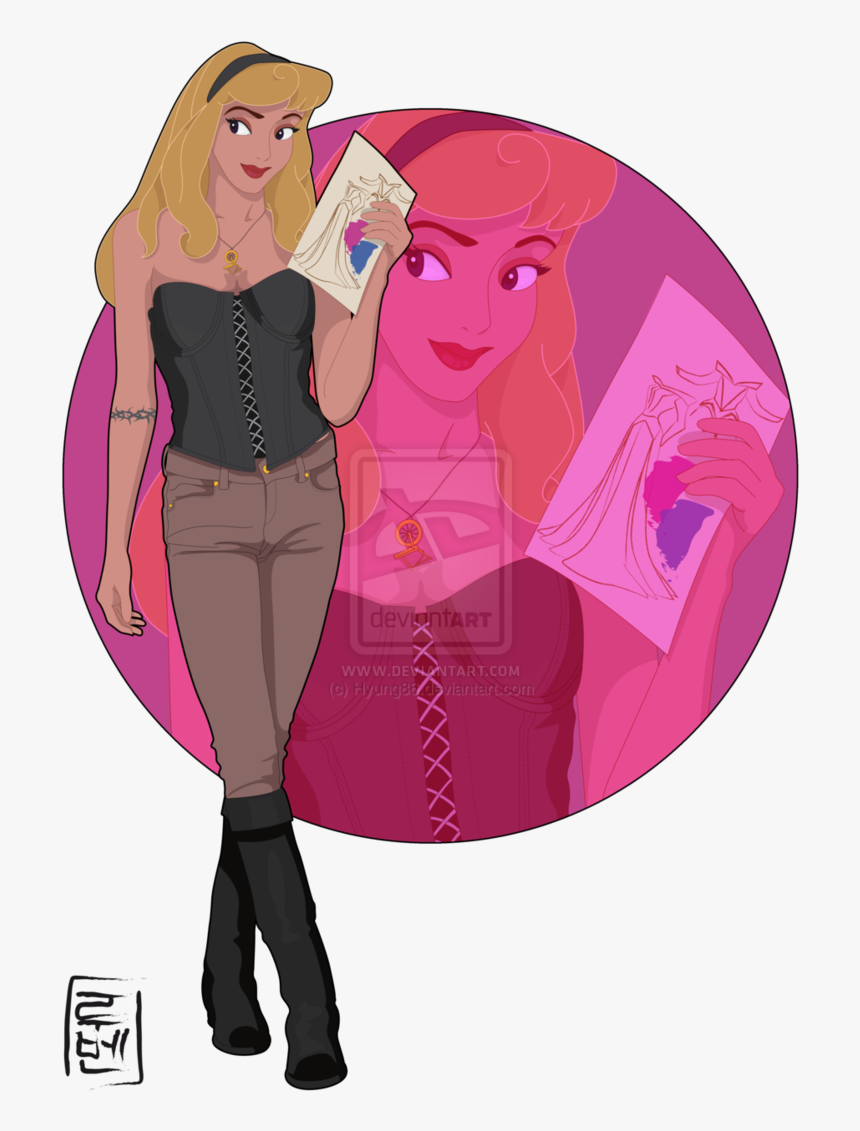 Aurora Sleeping Beauty Modern, HD Png Download