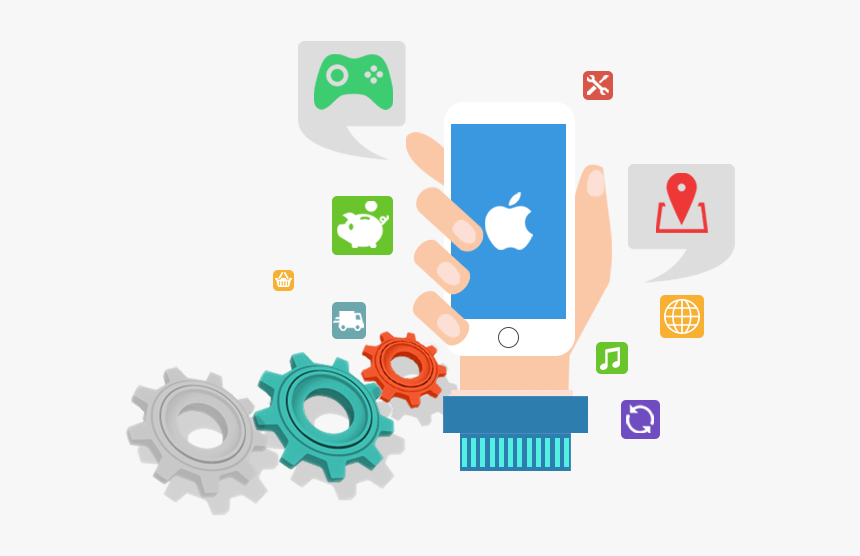 Ios App Development Company - Iphone App Development Services, HD Png ...