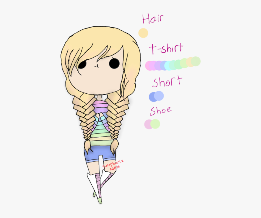 Drawing Girl Kawaii - Gelato, HD Png Download