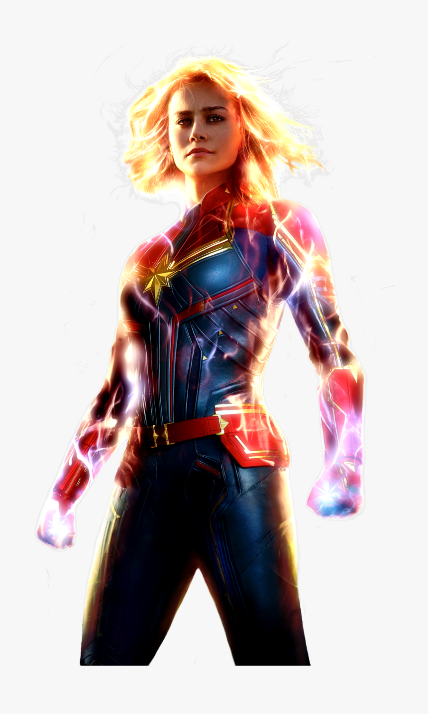 Transparent By Asthonx1 On Deviantart - Captain Marvel Transparent, HD Png Download