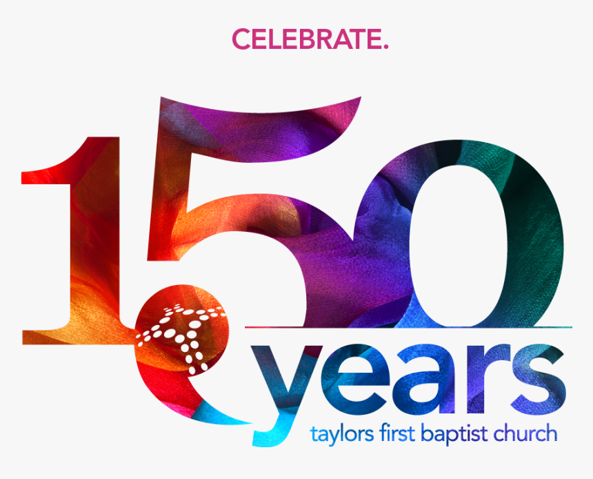 Tfb13 150logocelebration-trans - 150 Years, HD Png Download
