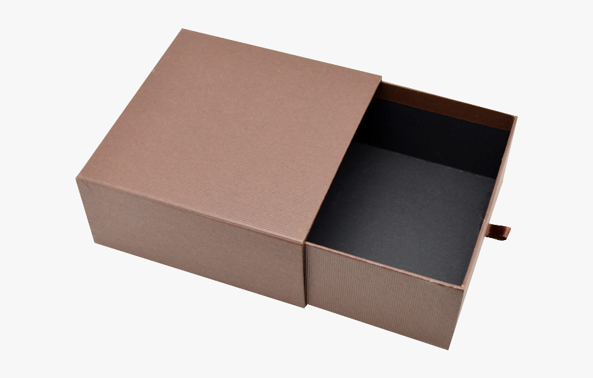 Men Leather Belt Gift Packaging Cardboard Sliding Open - Plywood, HD Png Download