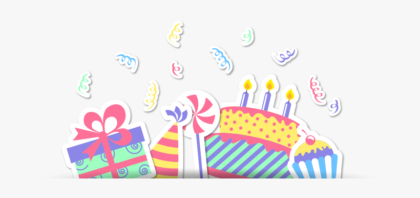 Aniversariantes Do Mes Png, Transparent Png