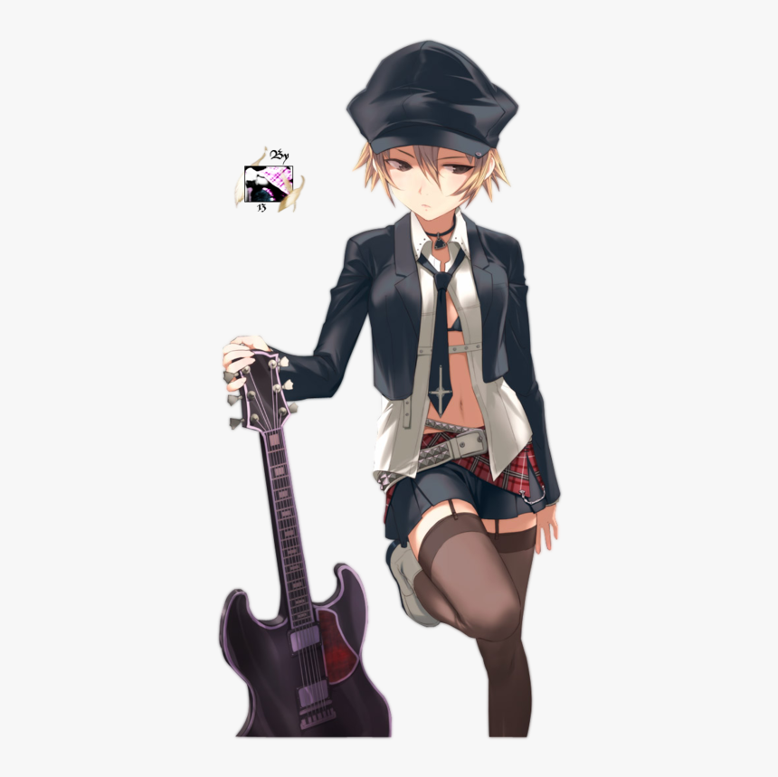 Rock N Roll - Dress Rock Anime, HD Png Download
