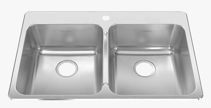 Prevoir 18 Gauge Stainless Steel Drop In 33 3 8 Inch - Stainless Steel Kitchen Sinks 2 Bowl, HD Png Download
