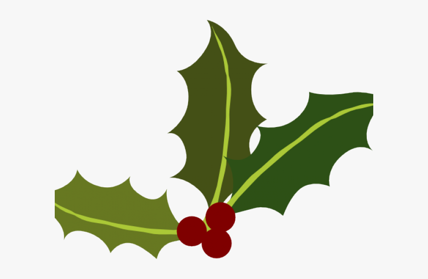 Holly Leaves Free Png, Transparent Png