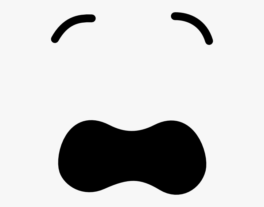 Transparent Worry Clipart - Worried Mouth Clipart, HD Png Download