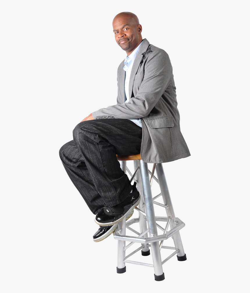 Img Mj Stool - People Sitting On Stools Png, Transparent Png