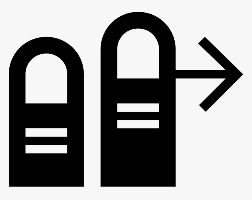 Swipe Right With Two Fingers Gesture, HD Png Download