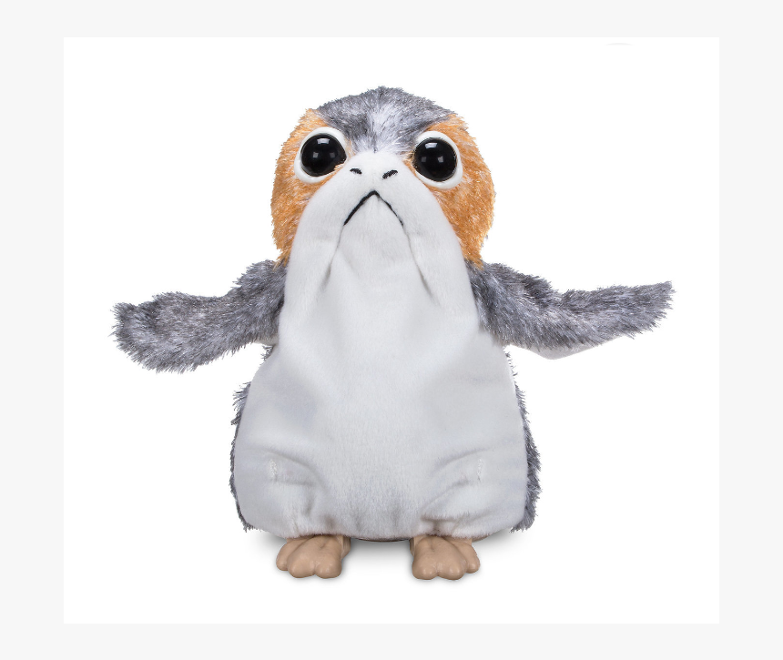 Star Wars Electronic Pluche Doll - Porgs Plush, HD Png Download