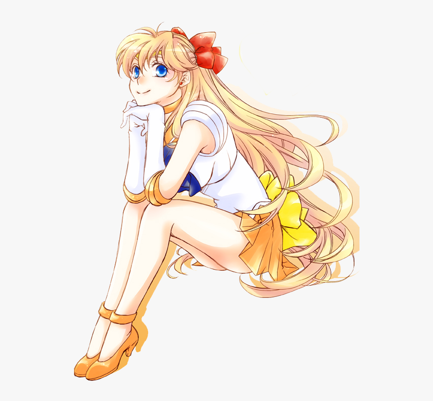 Sailor Venus Render Manga, HD Png Download