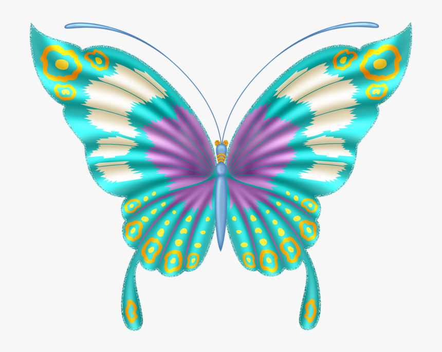 Vintage Butterfly Clip Art Png, Transparent Png