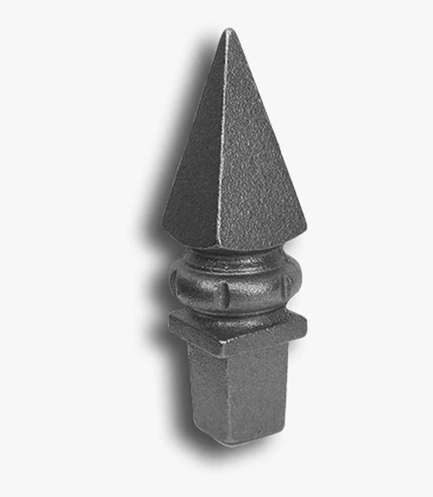 2 Square Post Cap Spear, HD Png Download