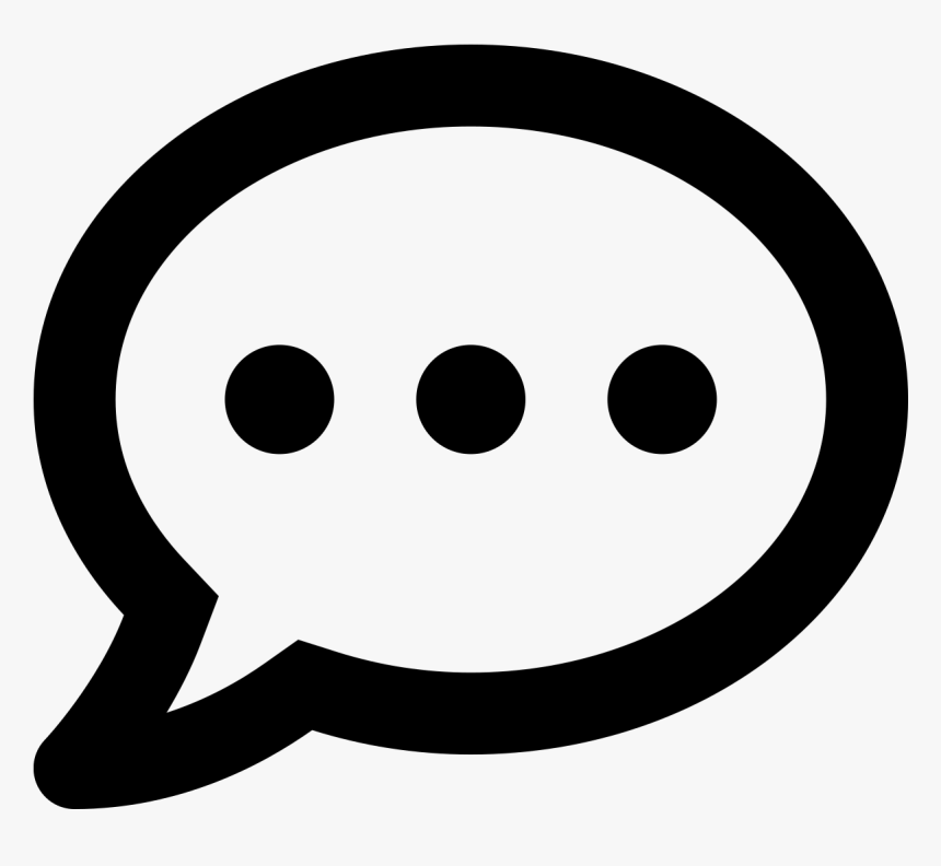 Comment Icon Svg, HD Png Download