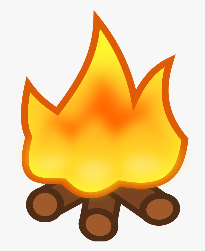 Camp Fire Icon Clipart , Png Download - Camp Fire Emoji, Transparent Png