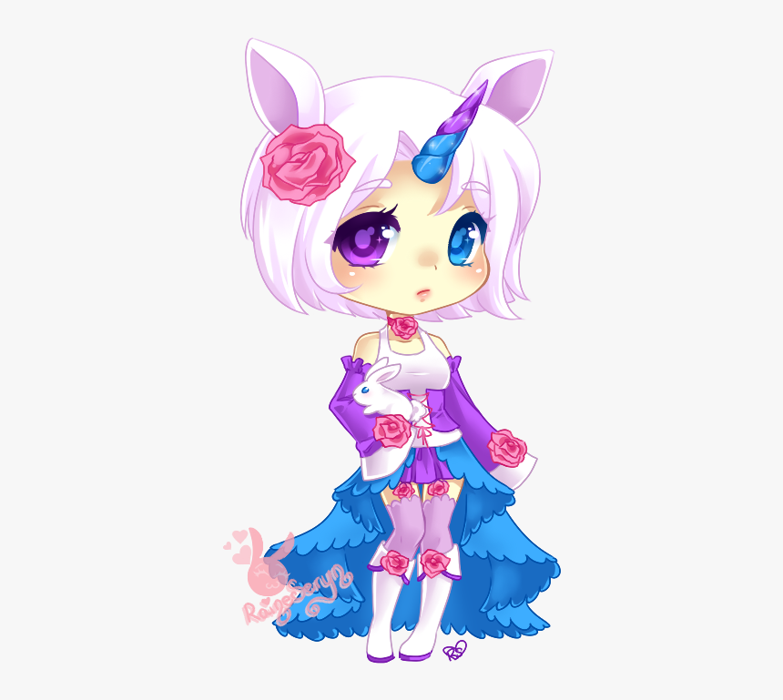 Kawaii Chibi Unicorns, HD Png Download