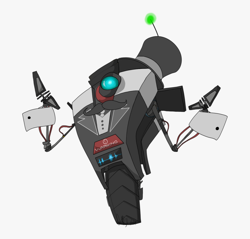Borderlands The Fragtrap,borderlands The Pre-sequel - Para Dibujar De Borderlands 2, HD Png Download