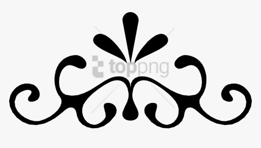 Free Png Abstract Lines Black And White Png Png Image - Filigree Clipart, Transparent Png