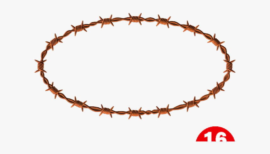 Barbed Wire Clipart Circle - Circle, HD Png Download