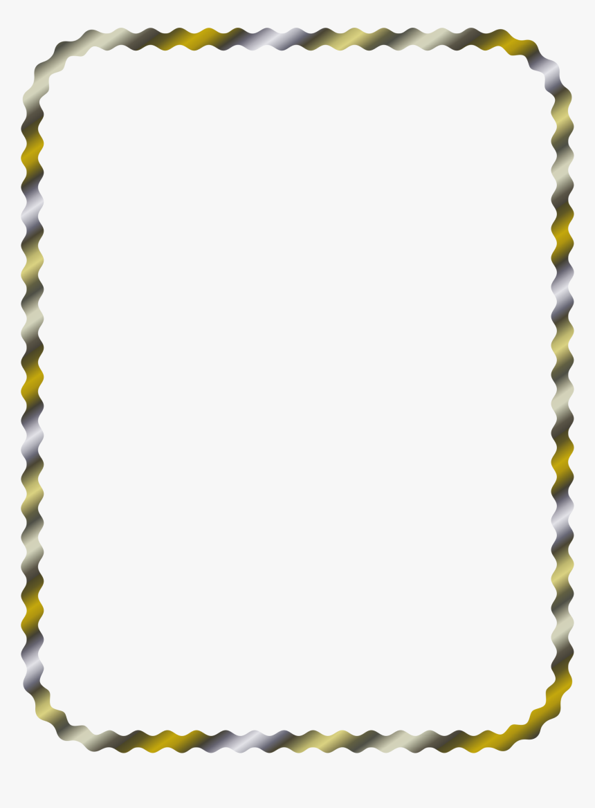 Image Black And White Download Wave Border Clipart - Clip Art, HD Png Download