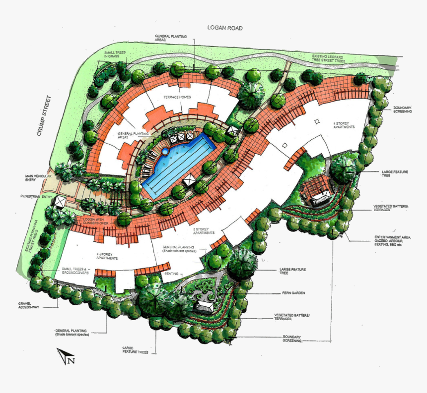 Imageedit 2 - Landscaping Plan, HD Png Download