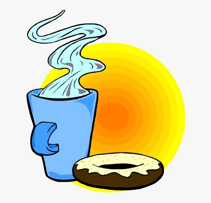 Darien Doughnutnot Just - Coffee And Donuts, HD Png Download