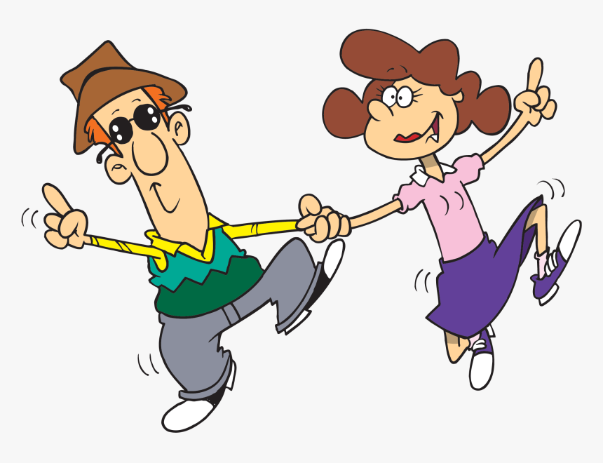Cartoon People Holding Hands, HD Png Download