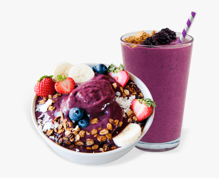 #blueberries #purple #blueberry #breakfast #food #dessert - Sambazon Acai Bowl, HD Png Download
