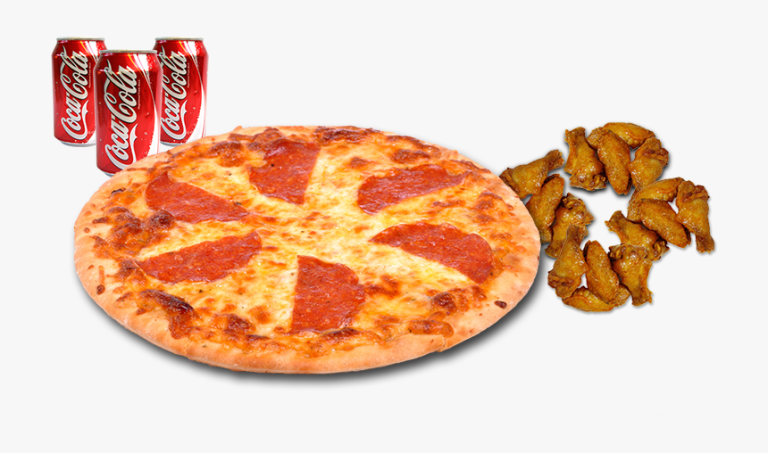Pizza Wings Can Soda, HD Png Download