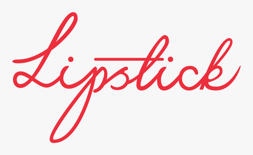 Lipstick Digital Perth - Calligraphy, HD Png Download