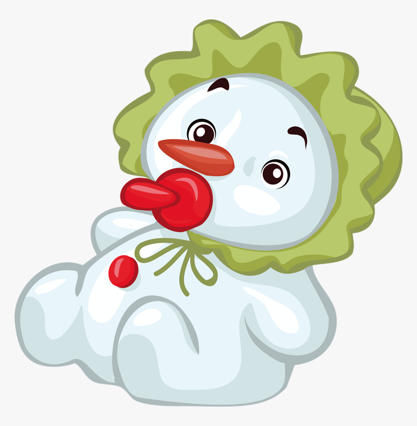 Снеговик Малыш - Снеговики - Картинки Png - Галерейка - Winter Baby Clipart, Transparent Png