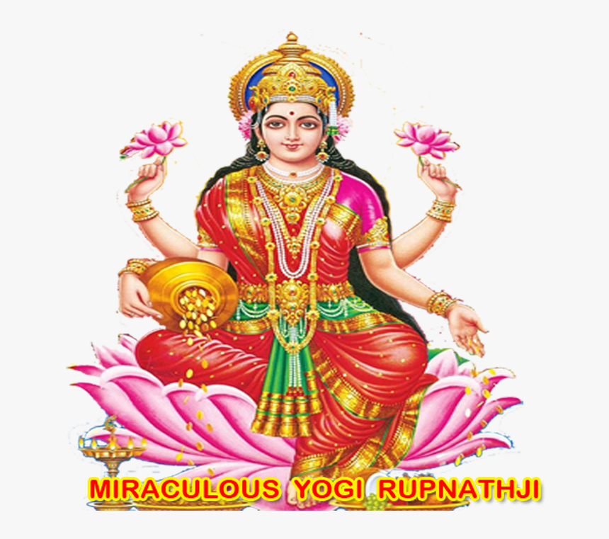Black Magic Call Divine Miraculous Maha Siddha Yogi - Lakshmi Png, Transparent Png
