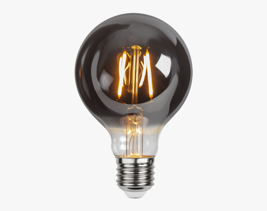 Led Lamp E27 G80 Plain Smoke - E27 Smoked, HD Png Download