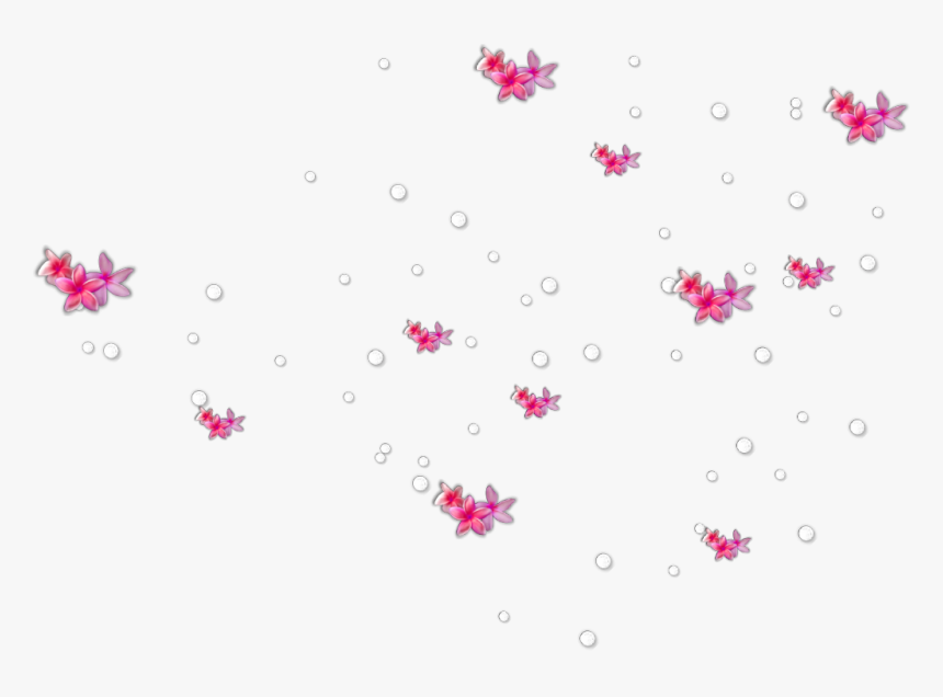 #flowers #droplets #raindrops #tumblr #ftestickers, HD Png Download