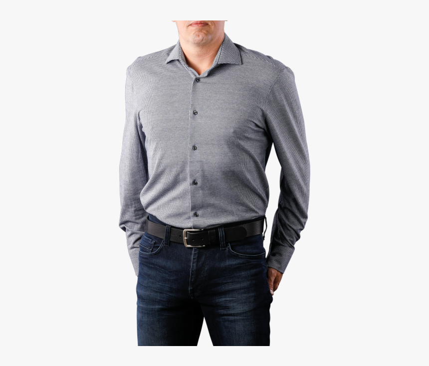 The Basics Shirt Modern Fit Hai Easy Care Glencheck - Gentleman, HD Png Download