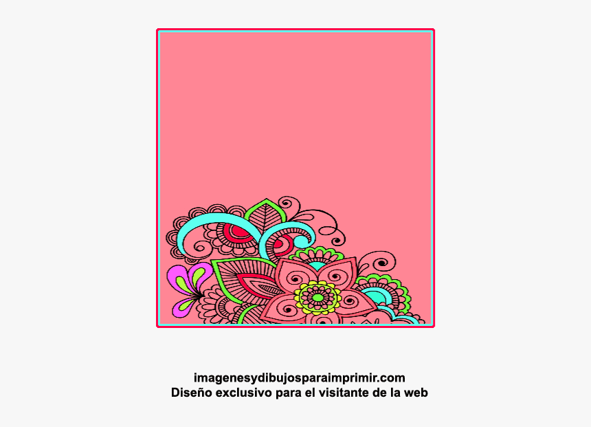 Tarjeta Para Invitación - Tarjetas Con Flores Para Imprimir, HD Png Download