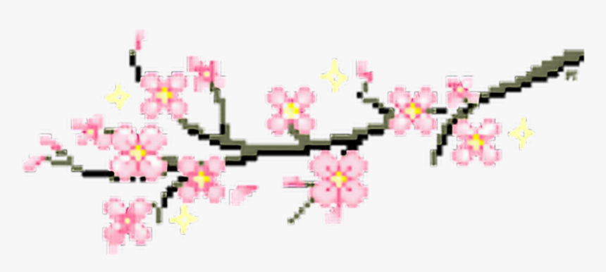 #petals #flowers #cherry #cherrytree #spring #japan - Cherry Blossom Gif Transparent, HD Png Download