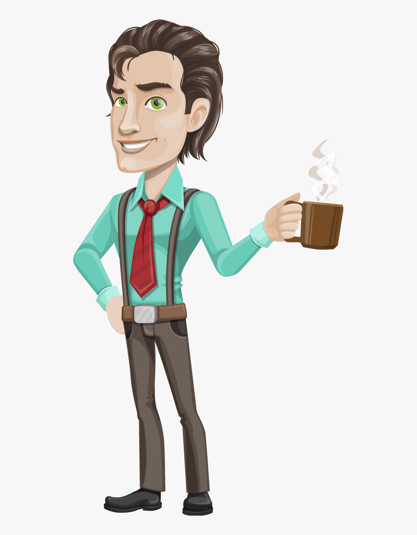 2-coffee - Illustration, HD Png Download