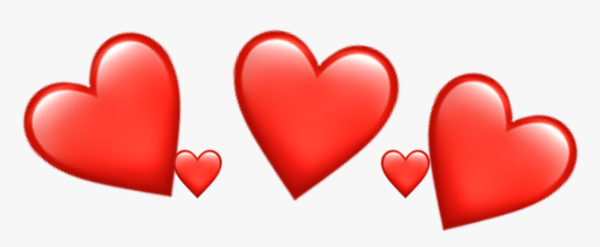#heart #heartcrown #redheartcrown #redheart #freetoedit - Heart, HD Png Download