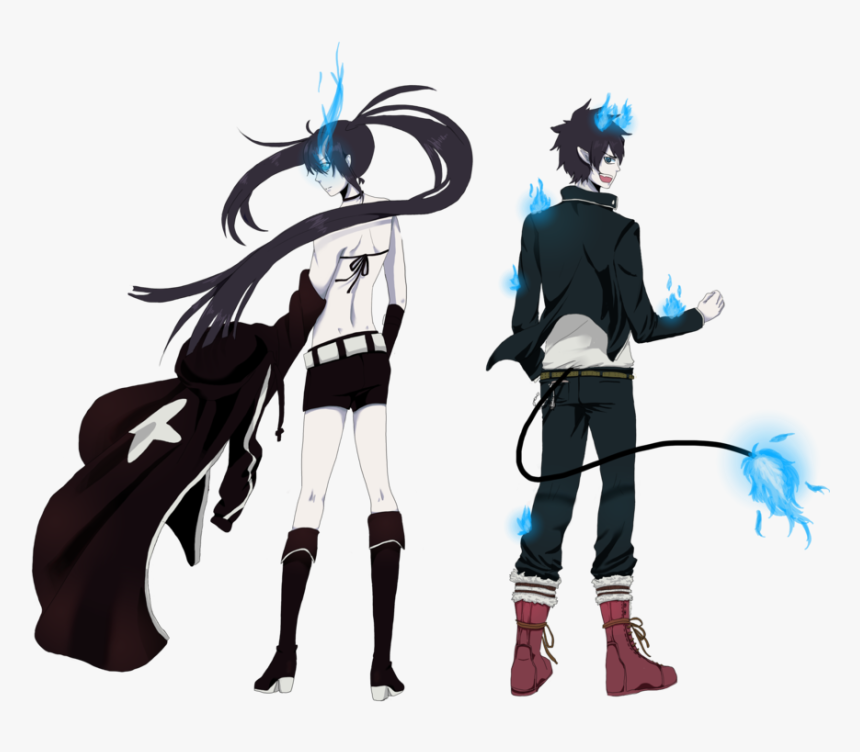 Rinxmato - Blue Exorcist Black Rock Shooter, HD Png Download