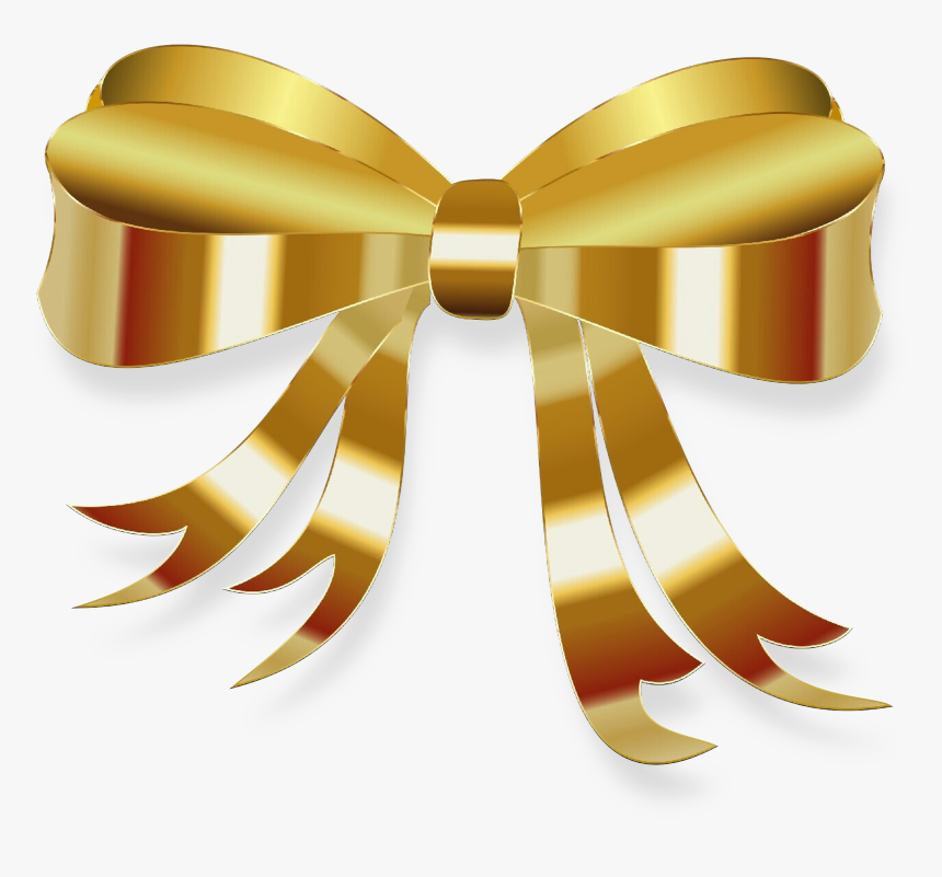 Portable Network Graphics Vector Graphics Clip Art - Golden Ribbon Clipart, HD Png Download