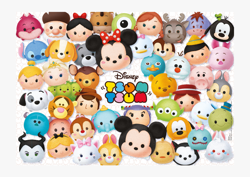 Buy Puzzle Clementoni So Cuuuutel - Tsum Tsum 60 Clipart, HD Png Download
