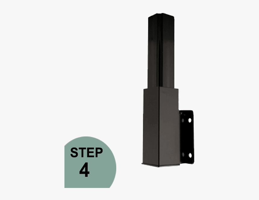 Deck Railing Side Mount, HD Png Download